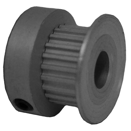 B&B Manufacturing 22MP025-6CA3, Timing Pulley, Aluminum, Clear Anodized, 22MP025-6CA3